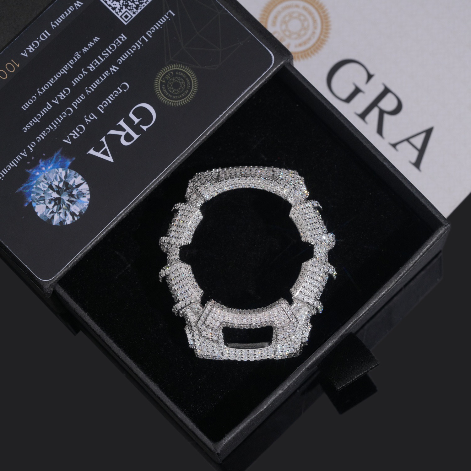Luxury Watch Levels - GRA 아이스드 아웃 G-쇼크 시계 케이스