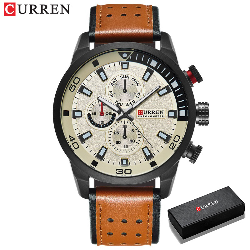 Luxury Watch Exhibition - 2017 CURREN 세련된 남성 시계, 럭셔리