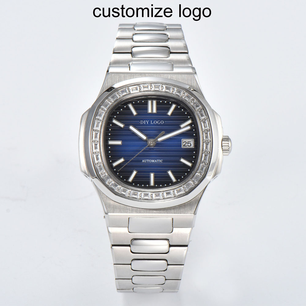 Luxury Watch Logo - 고급 명품 남성용 VK63/NH35/NH36/NH34/NH38/NH70/미요타 8285 시계용