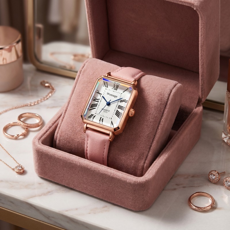 Luxury Watch For Sale - 여성을위한 패션 직사각형 쿼츠 시계 럭셔리