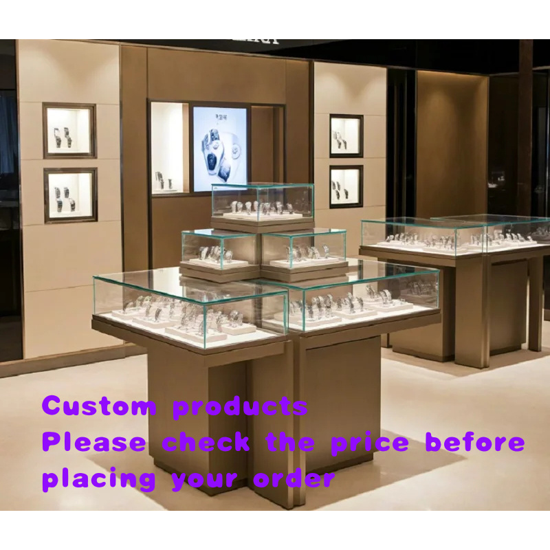 Luxury Watch Levels - 맞춤형 고급 다층 시계 진열대 프리미엄