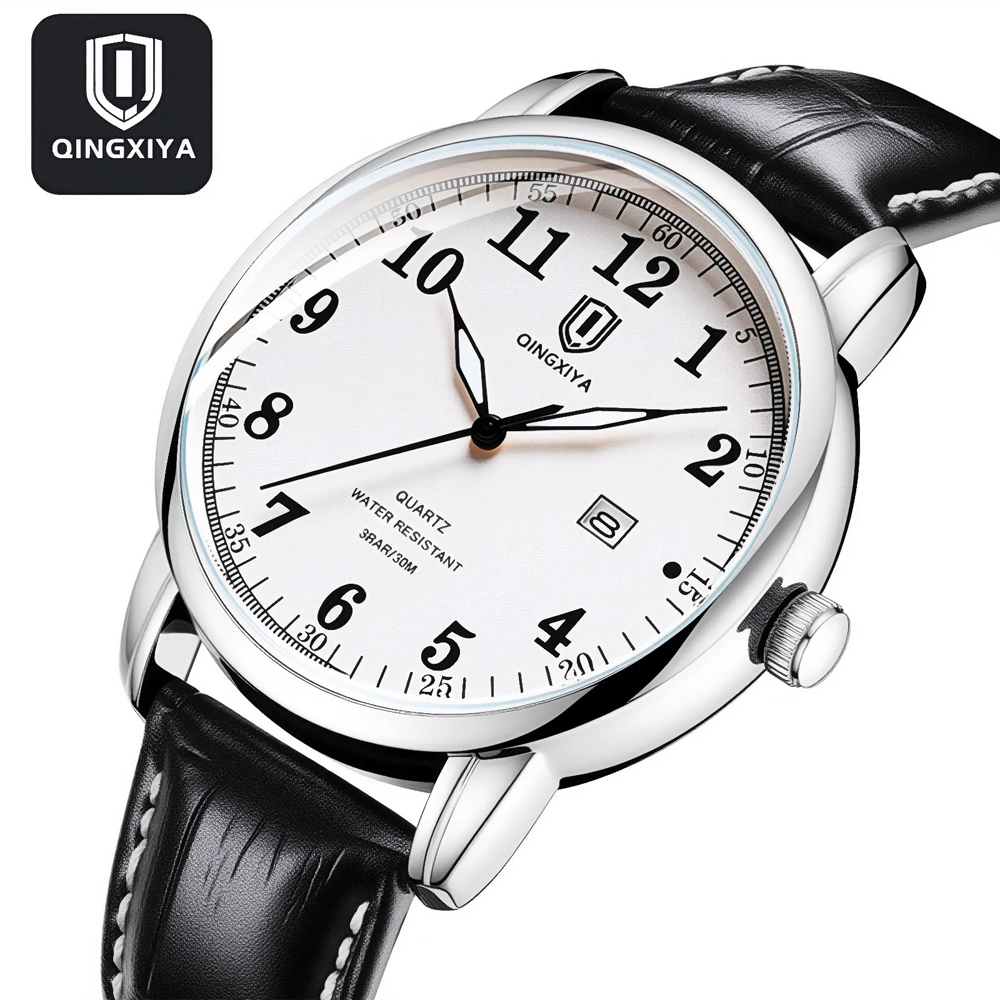 Luxury Watch Holder For Men - QINGXIYA 비즈니스 남성용 시계 톱 브랜드