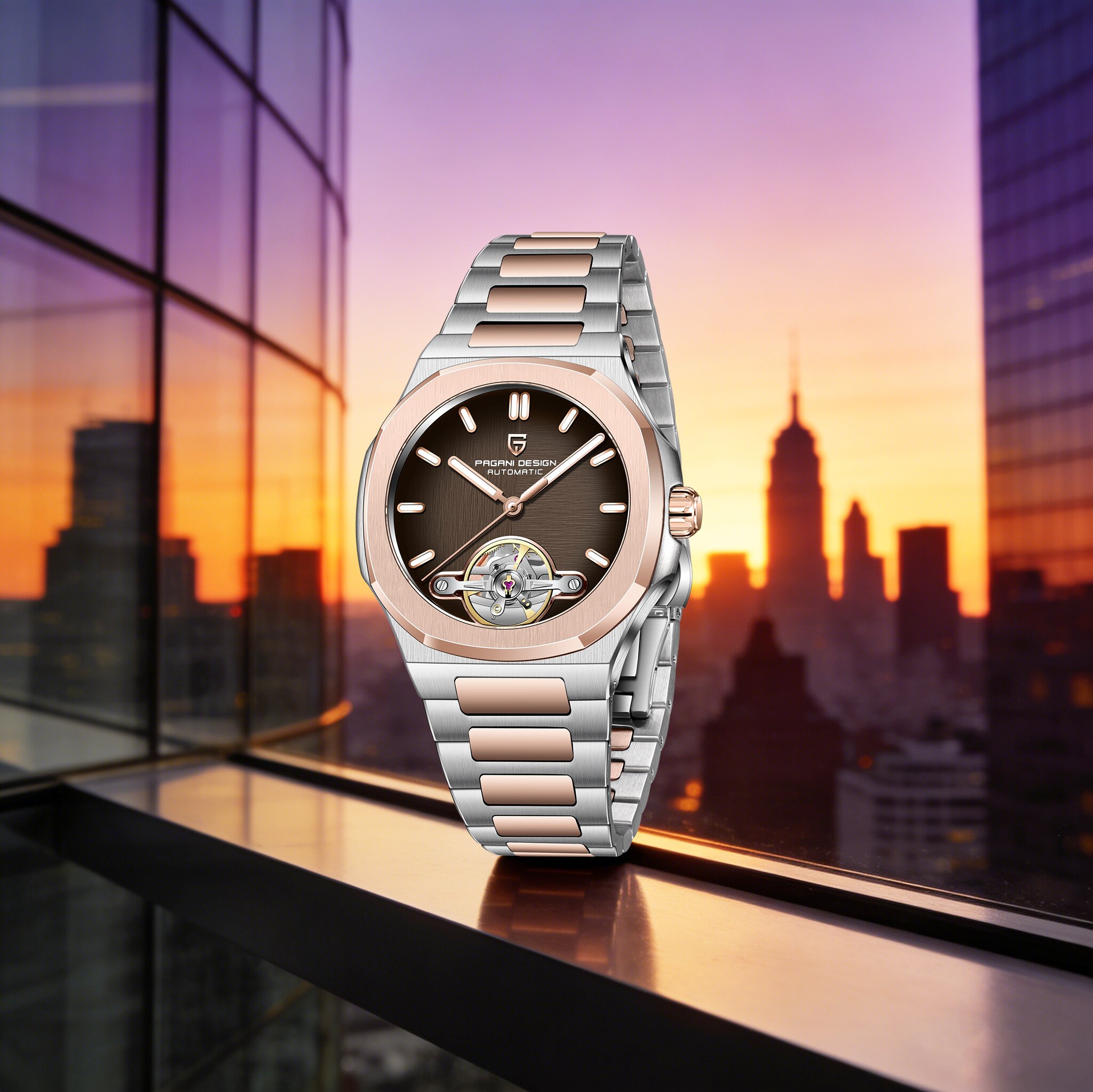 Luxury Watch Levels - 파가니 디자인 최고급 남성용 오토매틱 기계식