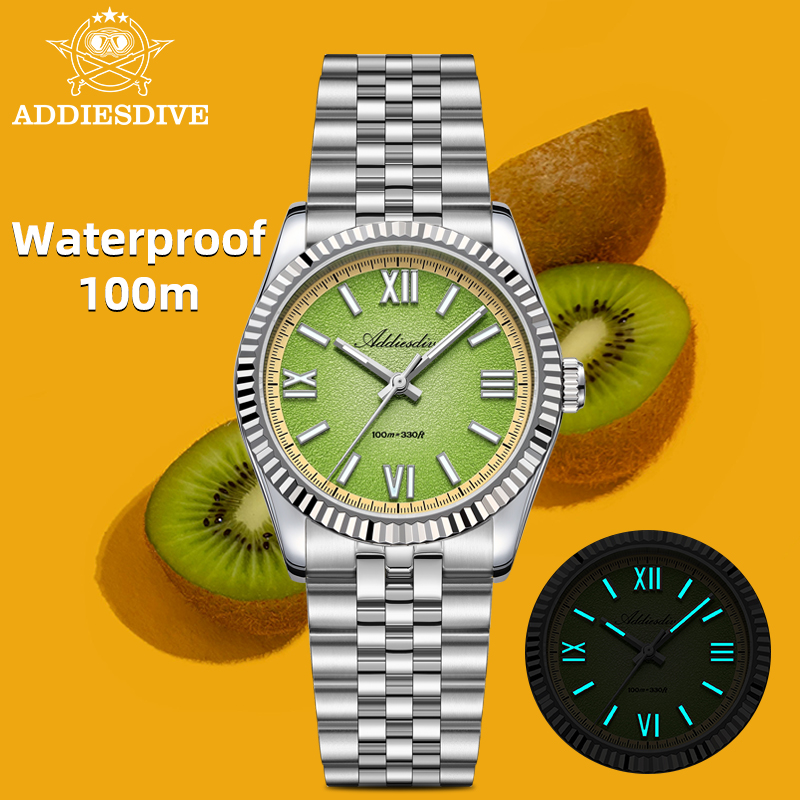 Luxury Watch With Bracelet - ADDIESDIVE 남성용 VH31 쿼츠 시계 36MM