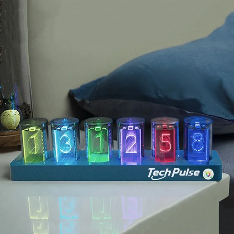Table Watch Luxury - 닉시 튜브 테이블 시계 LED 디지털