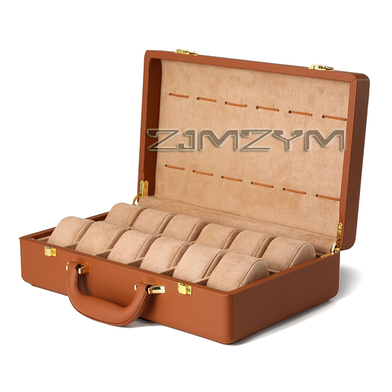 Luxury Watch Holder For Men - 12슬롯 시계 보관함 남성용 시계 케이스