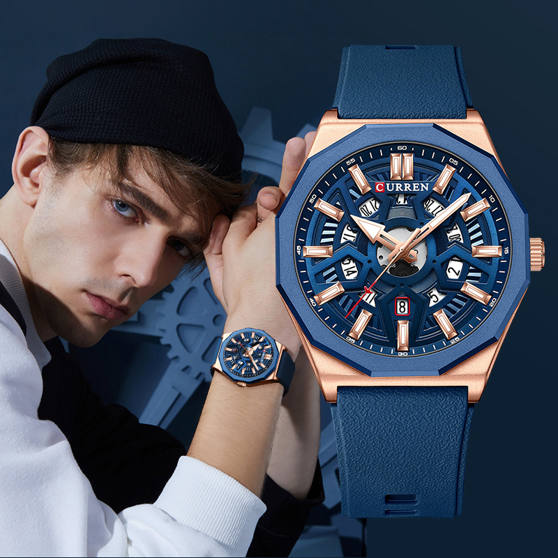 CURREN 브랜드의 새로운 목록 원래 남자 시계 스포 - Luxury Watch Brand List 리뷰 및 가격