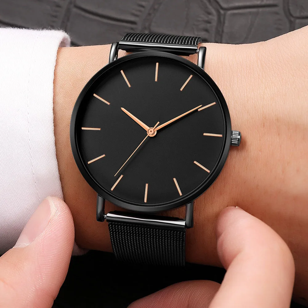 레저 간단한 여성 시계 2025 빈티지 메쉬 벨트 초박 - Luxury Watch For Sale 리뷰 및 가격