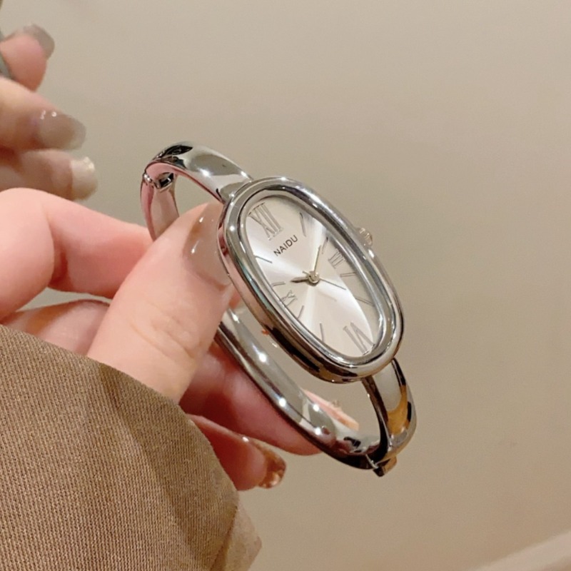탑 브랜드 여성용 타원형 로마숫자 다이얼 쿼츠 시계 심 - Luxury Watch Brand For Women 리뷰 및 가격