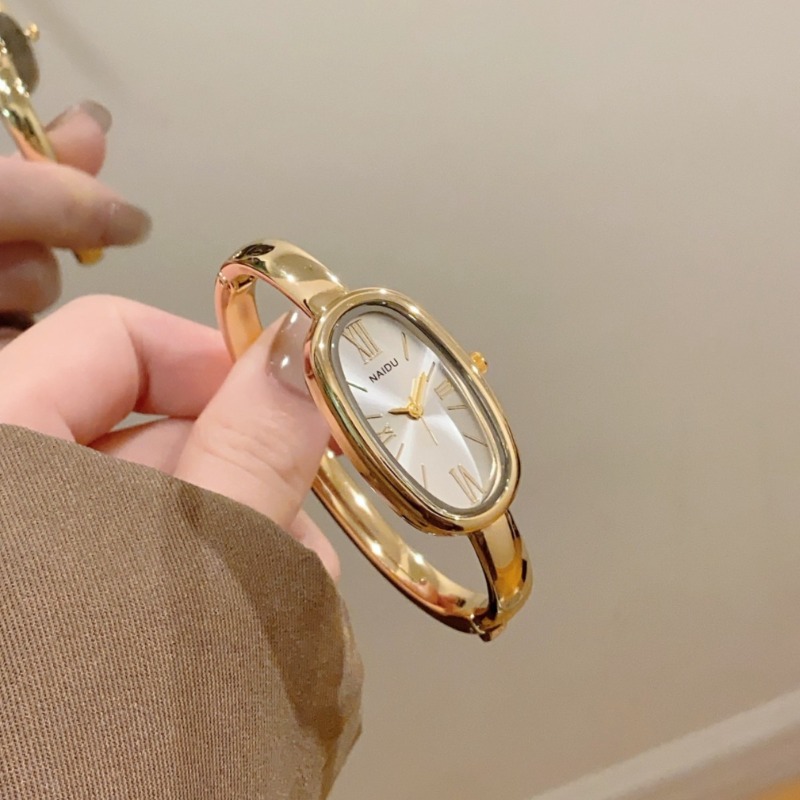 탑 브랜드 여성용 타원형 로마숫자 다이얼 쿼츠 시계 심 - Luxury Watch Brand For Women 리뷰 및 가격