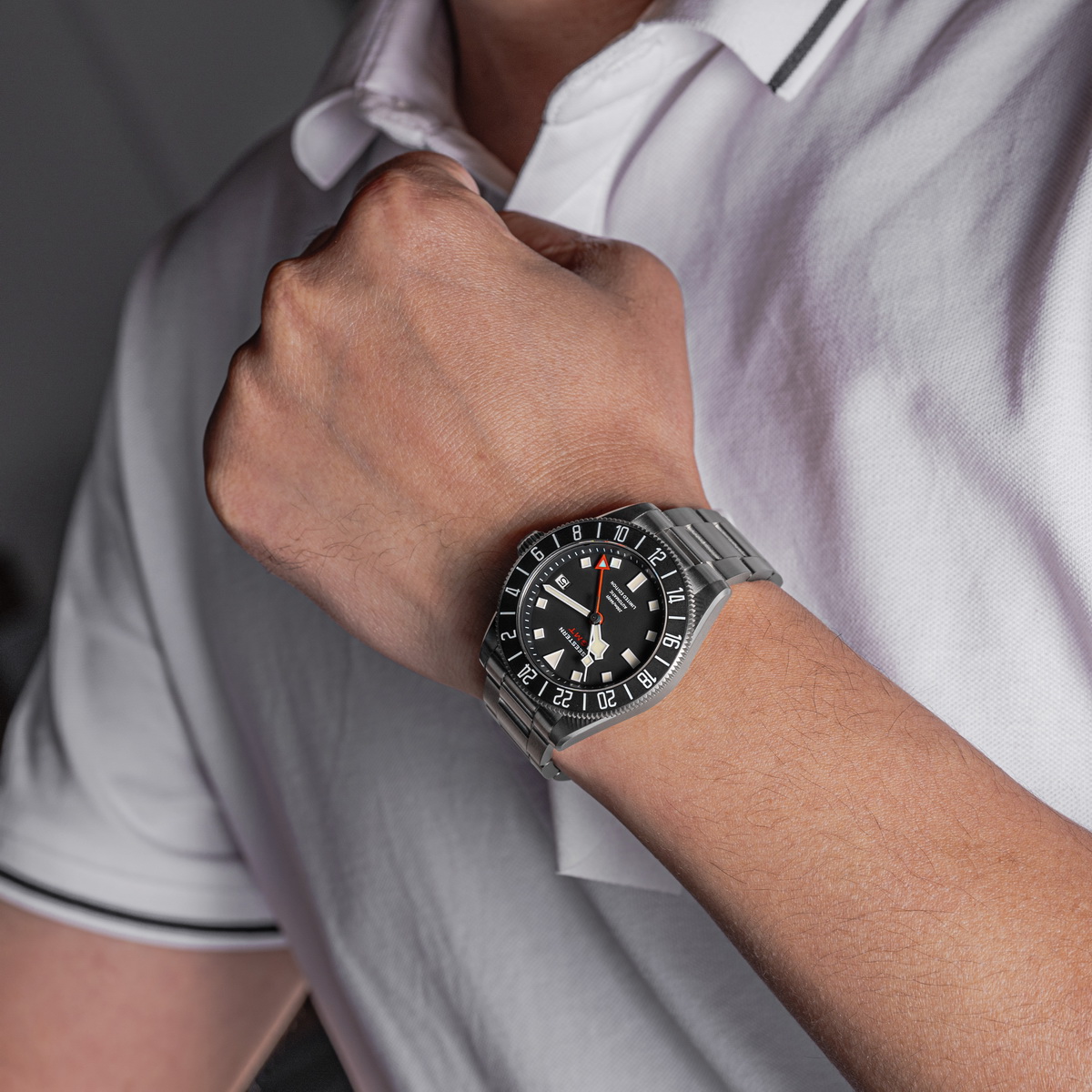 SEESTERN 다이버 맨 시계 티타늄 자동 GMT 기 - Automatic Pilot Watch 리뷰 및 가격