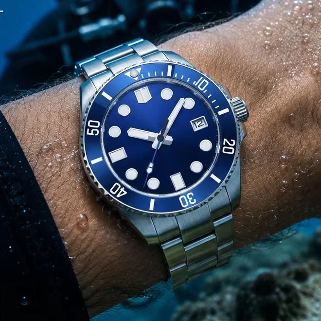 맞춤형 로고 40mm 남성용 오토매틱 기계식 시계 스테 - Luxury Watch Logo 리뷰 및 가격
