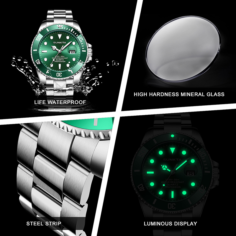 선크타 남성용 시계, LIGE 고급 브랜드, 고급스러운 - Luxury Watch Exhibition 리뷰 및 가격