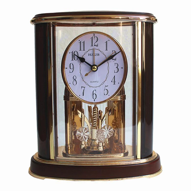 고급스러운 크리스탈 탁상시계, 빈티지 스타일의 무소음  - Table Watch Luxury 리뷰 및 가격