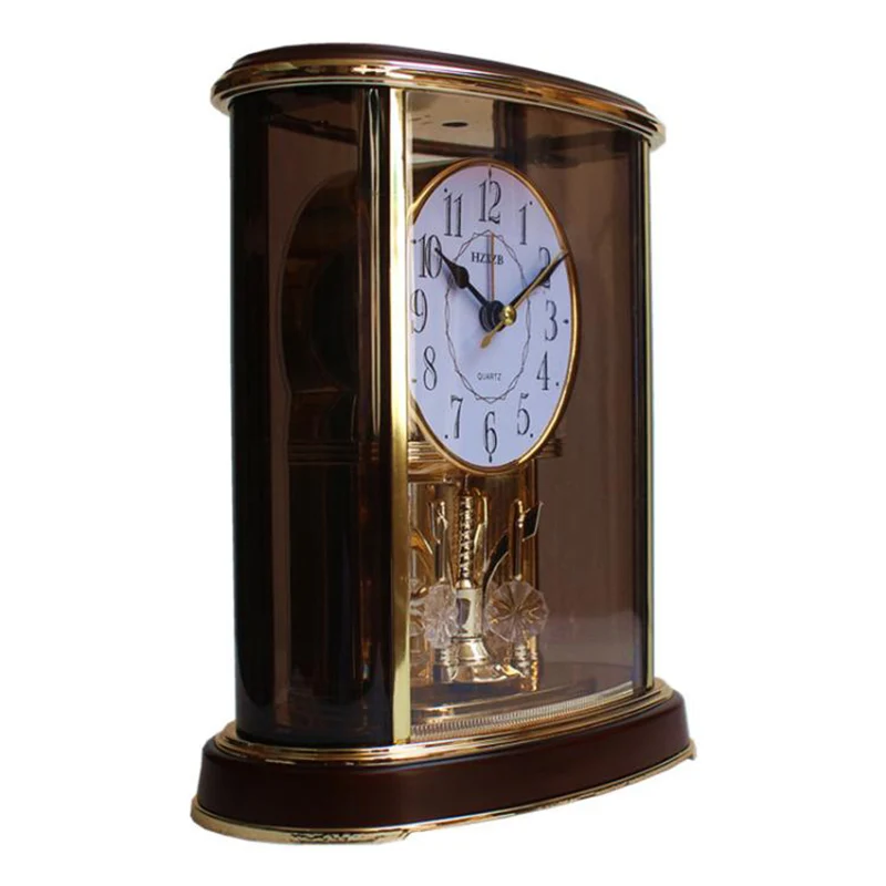 고급스러운 크리스탈 탁상시계, 빈티지 스타일의 무소음  - Table Watch Luxury 리뷰 및 가격