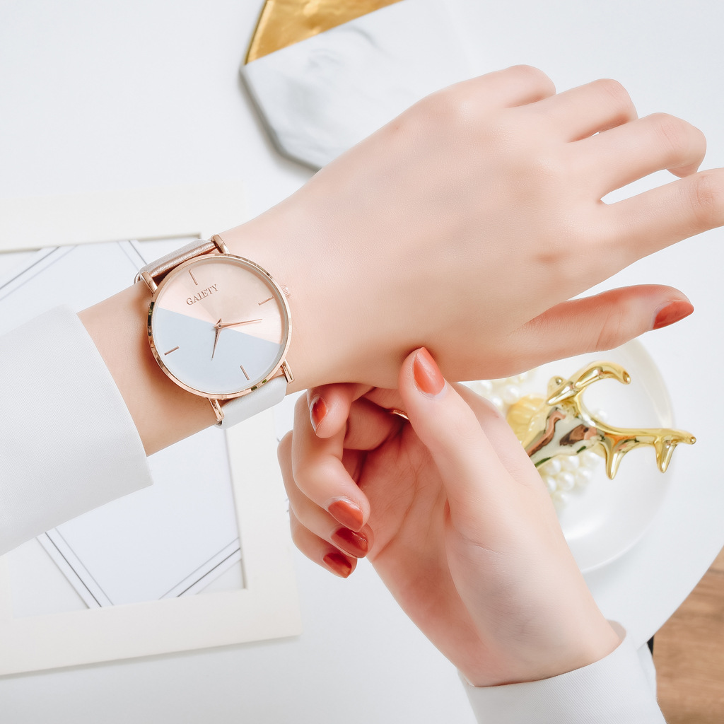 여성용 로즈 골드 가죽 시계, 럭셔리 디자인, 우아한  - Luxury Watch For Sale 리뷰 및 가격