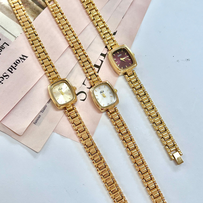 브랜드 라이트 럭셔리 시계 여성 레트로 TV 시계 Be - Luxury Watch Brand For Women 리뷰 및 가격