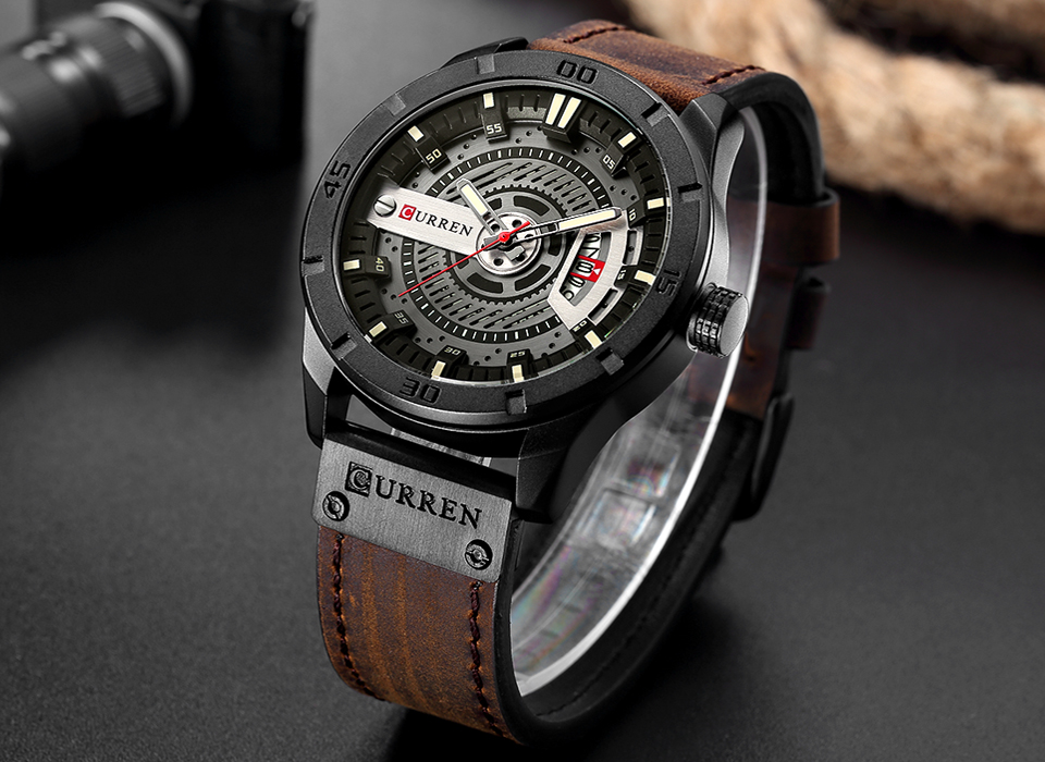 럭셔리 시계 브랜드 CURREN 남성 밀리터리 스포츠  - Luxury Watch Holder For Men 리뷰 및 가격