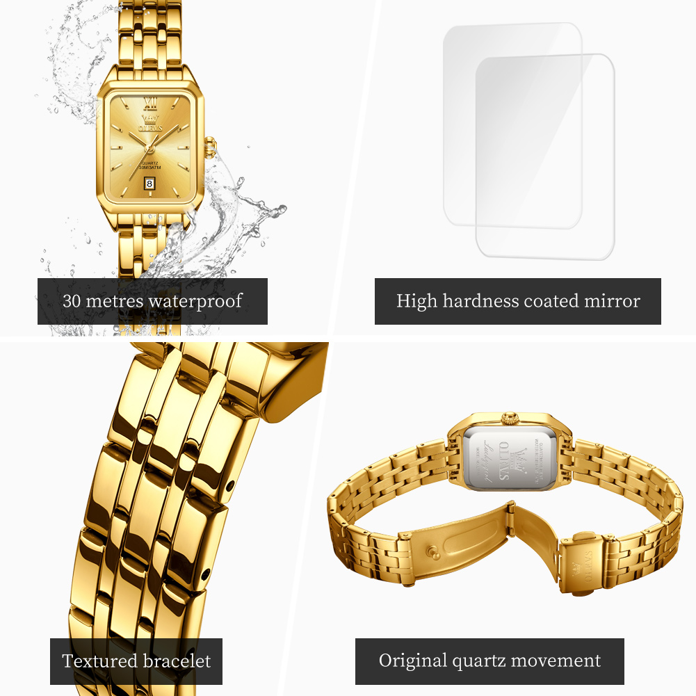OLEVS 럭셔리 톱 브랜드 여성용 시계 여성을위한 방 - Luxury Watch Brand For Women 리뷰 및 가격