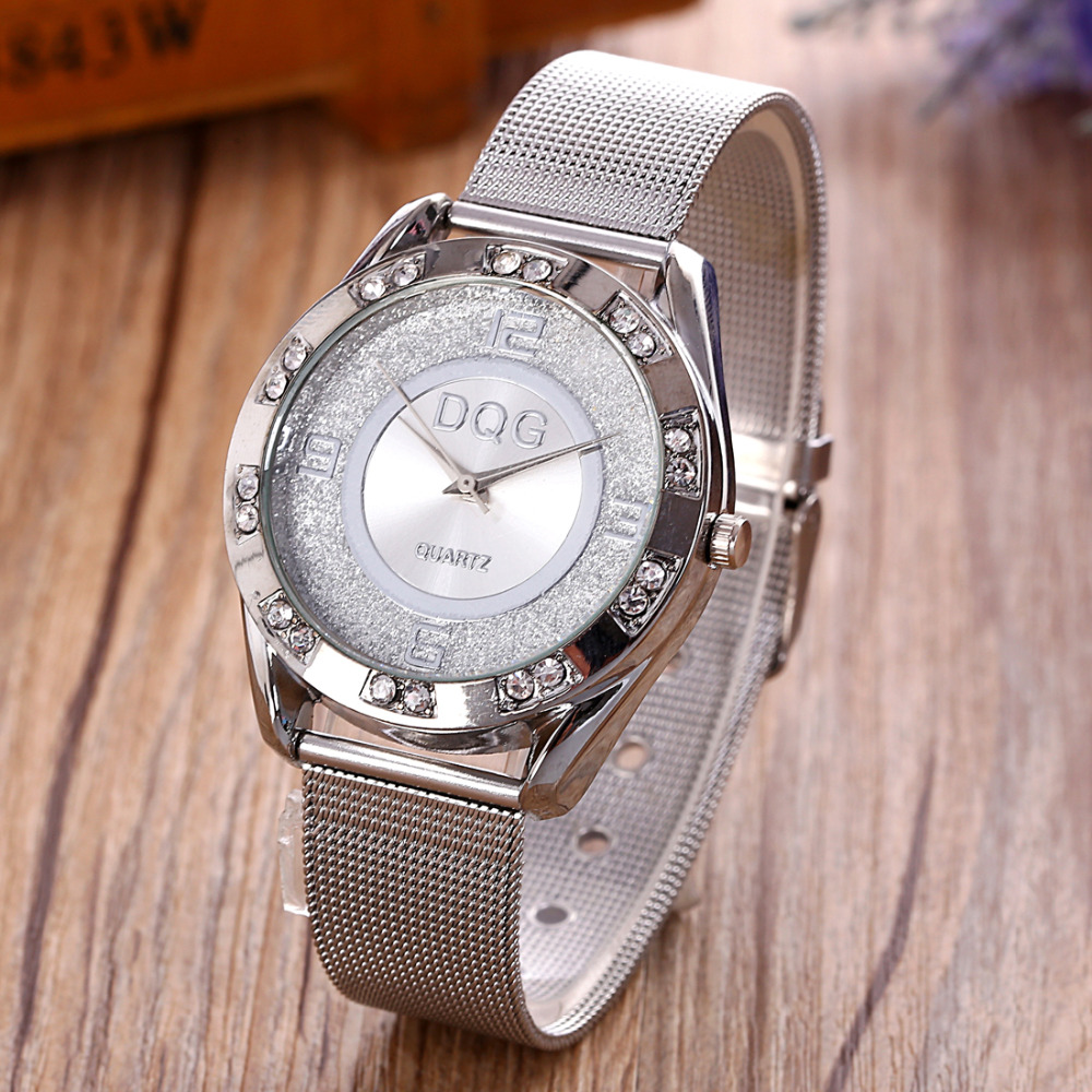 럭셔리 브랜드 골드 스테인레스 스틸 스트랩 쿼츠 손목  - Luxury Watch Brand For Women 리뷰 및 가격
