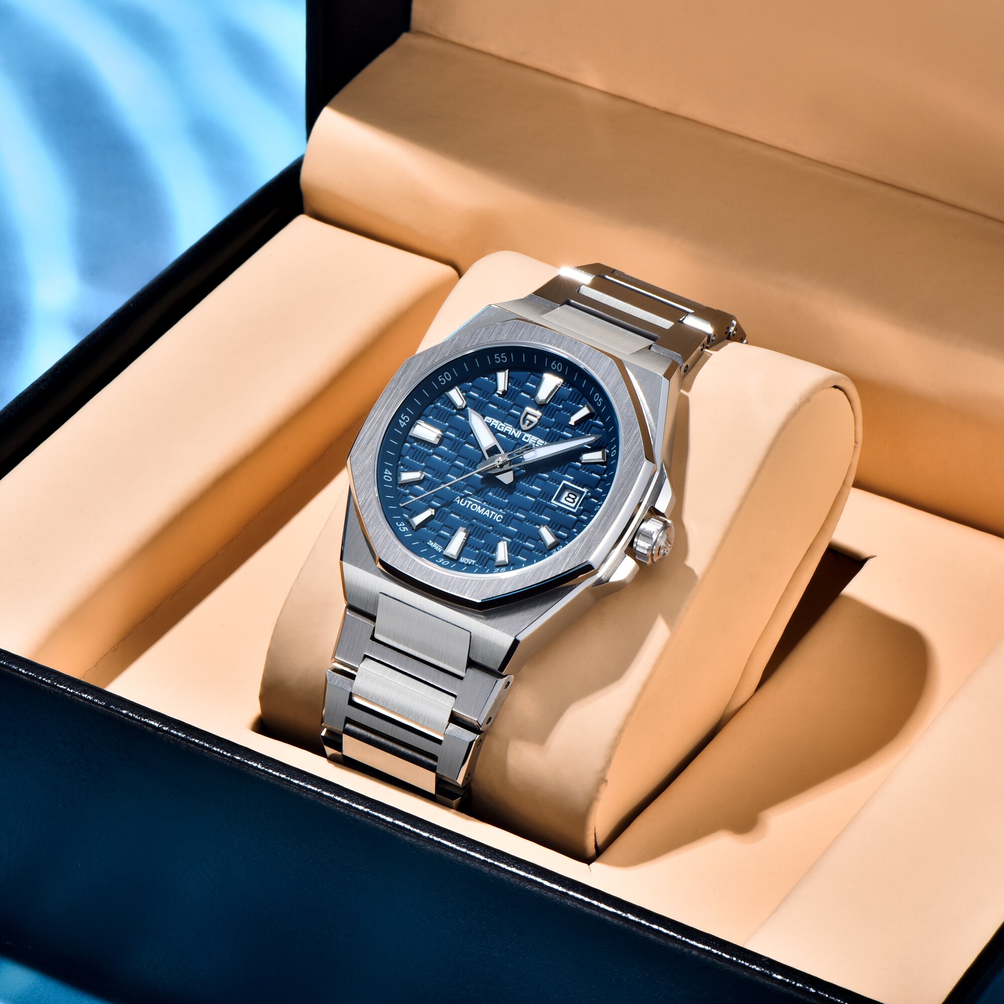 PAGANI DESIGN 남성용 기계식 시계 성공한 엘 - Luxury Watch Levels 리뷰 및 가격