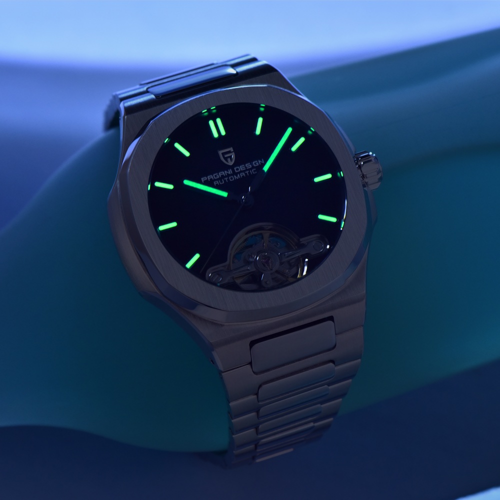 파가니 디자인 신형 기계식 홀로우 아웃 투르비용 남성  - Automatic Pilot Watch 리뷰 및 가격