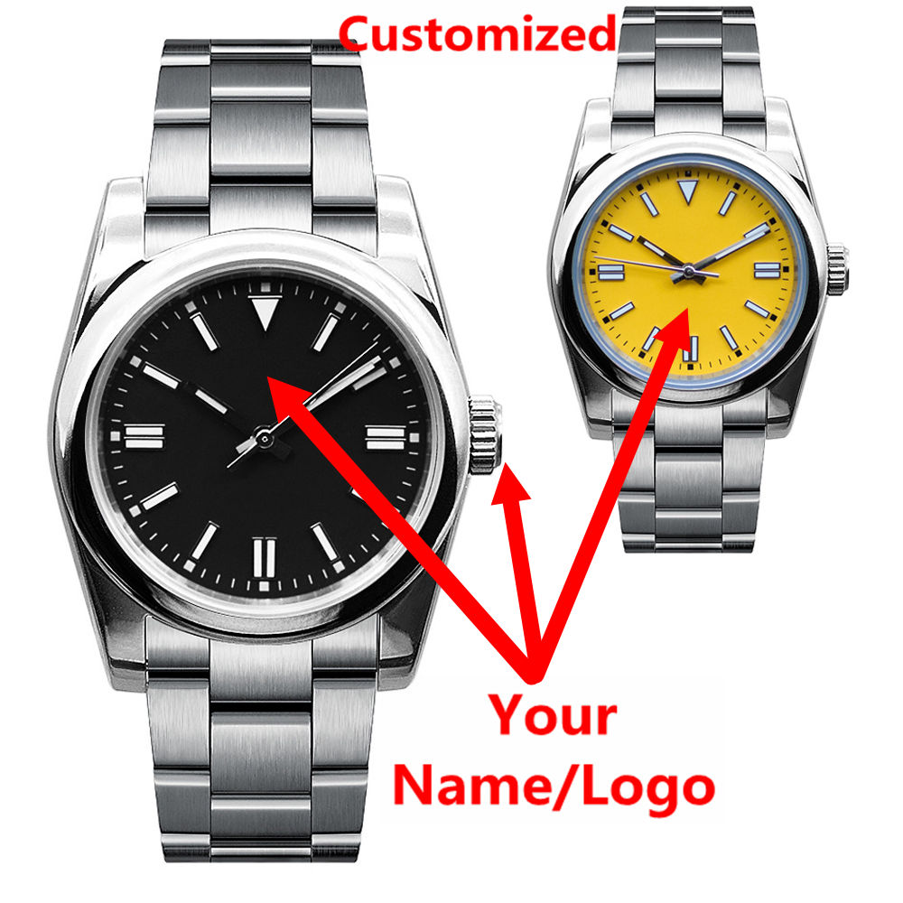 커스텀 로고 남성용 시계 사파이어 럭셔리 NH35/미요 - Luxury Watch Logo 리뷰 및 가격