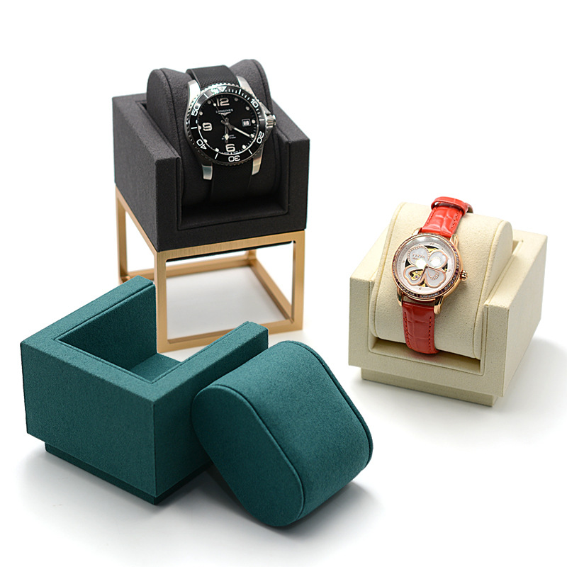 매장 쇼윈도용 전문 시계 진열대, 짙은 녹색 마감의 금 - Luxury Watch Levels 리뷰 및 가격