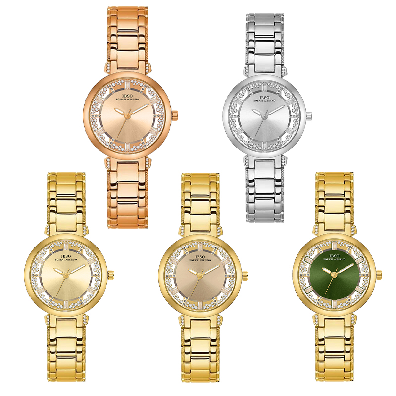 럭셔리 브랜드 여성 시계 황금 강철 작은 다이얼 방수  - Luxury Watch Brand For Women 리뷰 및 가격
