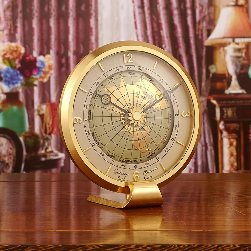 레트로 침실 침대 옆 탁상시계 기계식 시계 쿼츠 가정용 - Table Watch Luxury 리뷰 및 가격