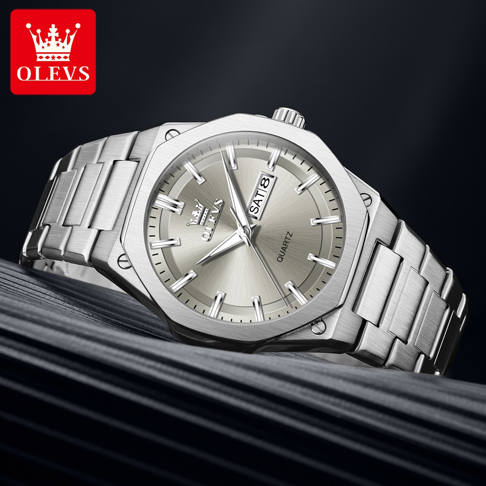 OLEVS 3733 남성용 쿼츠 시계 야광 기능 30m - Luxury Watch Holder For Men 리뷰 및 가격