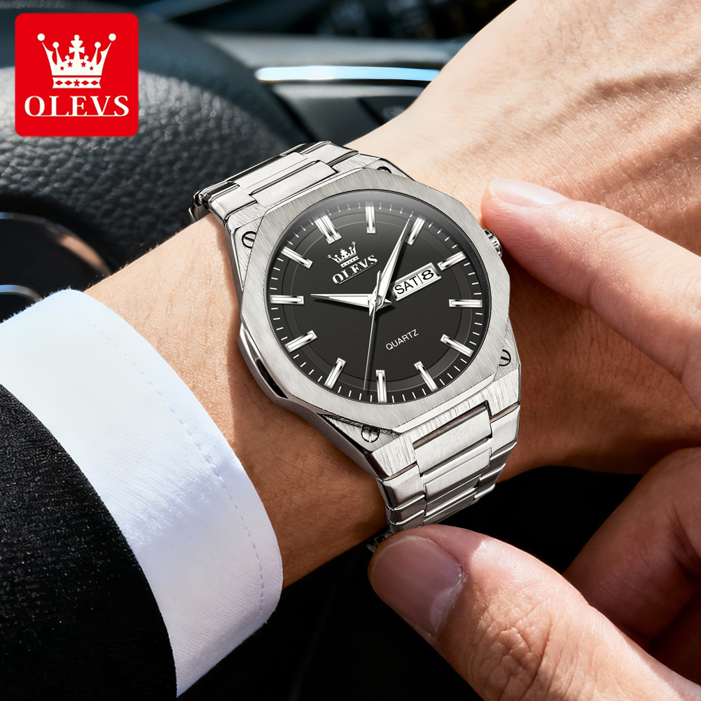 OLEVS 3733 남성용 쿼츠 시계 야광 기능 30m - Luxury Watch Holder For Men 리뷰 및 가격