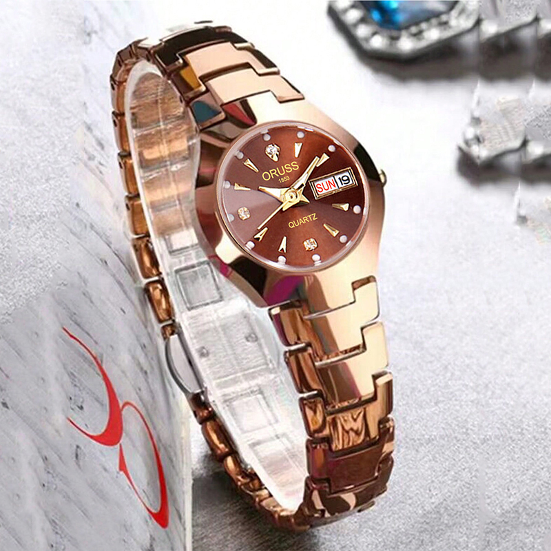 ORUSS 핫 브랜드 여성용 시계 고품질 스테인레스 스 - Luxury Watch Brand For Women 리뷰 및 가격