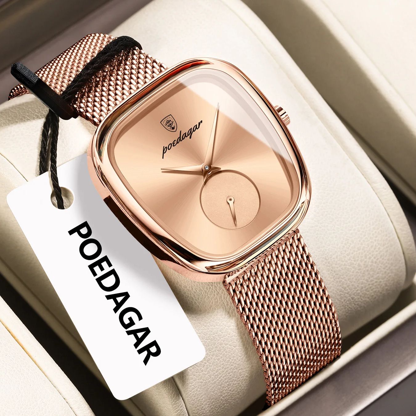 포에다가 명품 여성 시계 방수 스테인리스 스틸 메쉬 여 - Luxury Watch Brand For Women 리뷰 및 가격