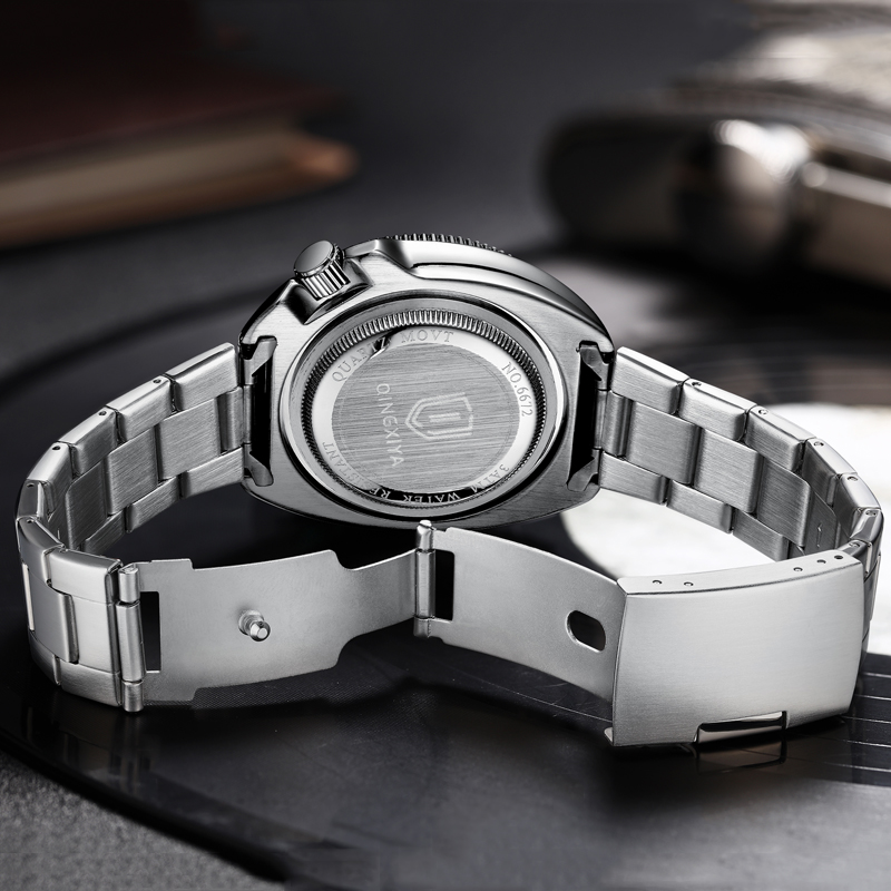 QINGXIYA 브랜드 패션 클래식 블루 쿼츠 시계 남 - Luxury Watch Exhibition 리뷰 및 가격