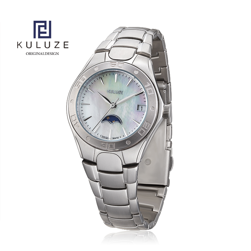 KULUZE 여성용 티타늄 레이디 시계, 스위스 론다  - Luxury Watch Brand For Women 리뷰 및 가격